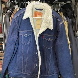 Levi’s Sherpa Denim Jacket - L